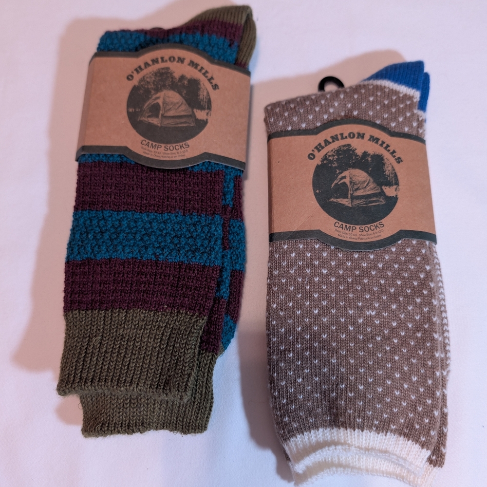 Urban Outfitters |  O'Hanlon Mills | Mens Camp Socks